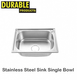 Stainles Steel Sink Single Bowl
